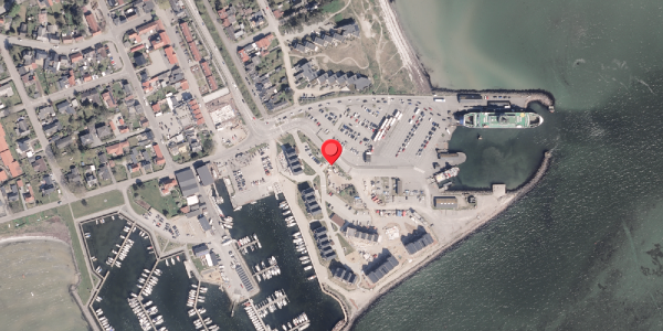 Oversvømmelsesrisiko fra vandløb på Havnegade 2, 8300 Odder