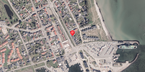 Oversvømmelsesrisiko fra vandløb på Havnegade 14, 8300 Odder