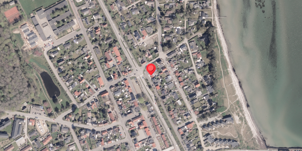 Oversvømmelsesrisiko fra vandløb på Havnegade 42, 8300 Odder