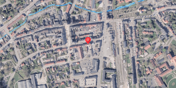 Oversvømmelsesrisiko fra vandløb på Holsteinsgade 7, 2. th, 8300 Odder
