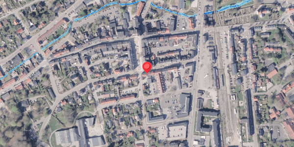Oversvømmelsesrisiko fra vandløb på Holsteinsgade 15A, 2. , 8300 Odder