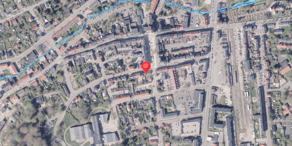 Oversvømmelsesrisiko fra vandløb på Holsteinsgade 17, 8300 Odder