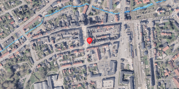 Oversvømmelsesrisiko fra vandløb på Holsteinsgade 18, 2. , 8300 Odder
