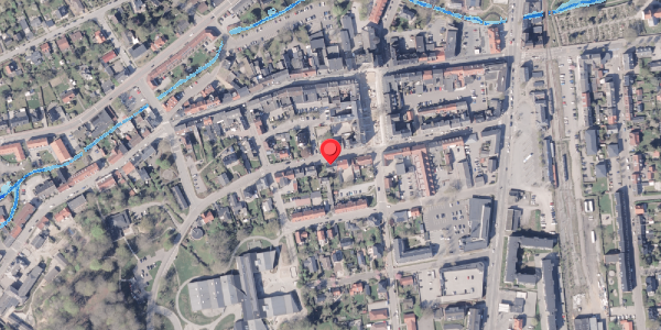 Oversvømmelsesrisiko fra vandløb på Holsteinsgade 21, st. tv, 8300 Odder