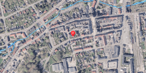 Oversvømmelsesrisiko fra vandløb på Holsteinsgade 30, 8300 Odder