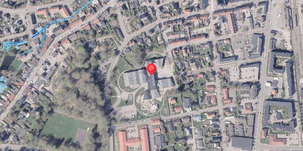 Oversvømmelsesrisiko fra vandløb på Holsteinsgade 43, 8300 Odder