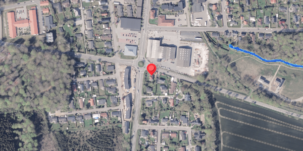 Oversvømmelsesrisiko fra vandløb på Houvej 2, 8300 Odder