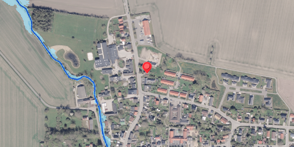 Oversvømmelsesrisiko fra vandløb på Hovedgaden 24, 8300 Odder