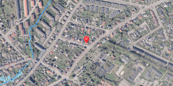 Oversvømmelsesrisiko fra vandløb på Husmandsvej 2, 8300 Odder
