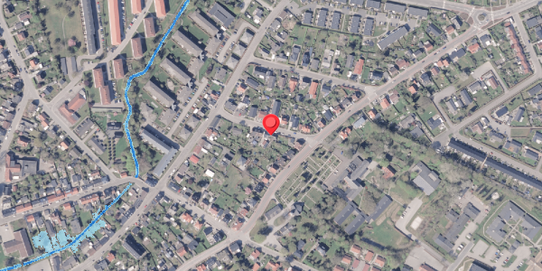 Oversvømmelsesrisiko fra vandløb på Husmandsvej 5, 8300 Odder