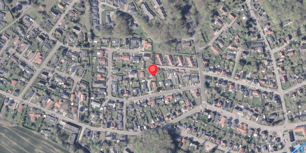 Oversvømmelsesrisiko fra vandløb på Jonasdalen 10B, 8300 Odder