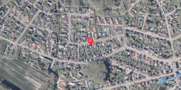 Oversvømmelsesrisiko fra vandløb på Jonasdalen 17, 8300 Odder
