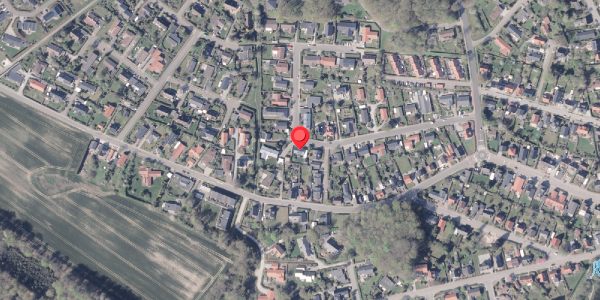 Oversvømmelsesrisiko fra vandløb på Jonasdalen 25, 8300 Odder