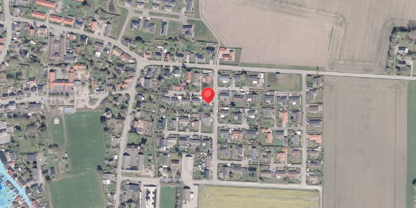 Oversvømmelsesrisiko fra vandløb på Karen Jeppesgade 16, . , 8300 Odder