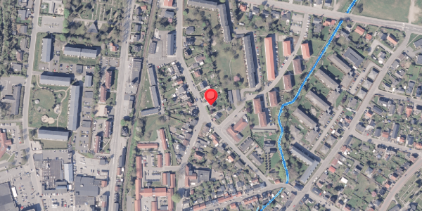Oversvømmelsesrisiko fra vandløb på Kildegade 10, 8300 Odder