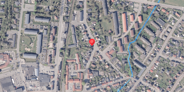Oversvømmelsesrisiko fra vandløb på Kildegade 11, 8300 Odder