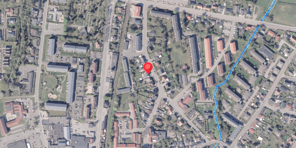Oversvømmelsesrisiko fra vandløb på Kildegade 17, 8300 Odder