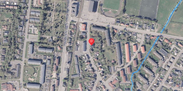 Oversvømmelsesrisiko fra vandløb på Kildegade 22, 8300 Odder