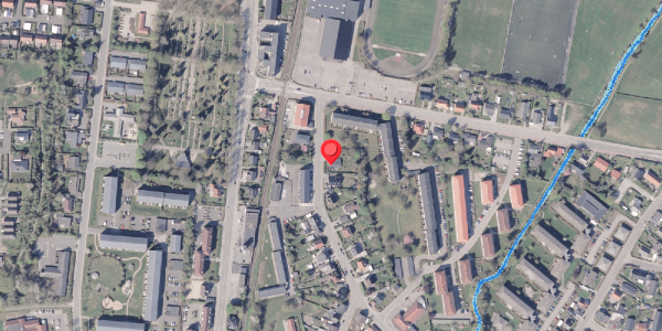 Oversvømmelsesrisiko fra vandløb på Kildegade 24, 8300 Odder