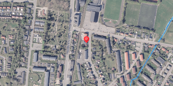 Oversvømmelsesrisiko fra vandløb på Kildegade 27, 1. th, 8300 Odder