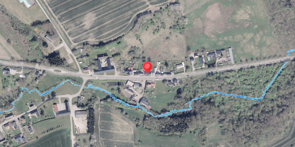 Oversvømmelsesrisiko fra vandløb på Kongshusvej 146, . , 8300 Odder