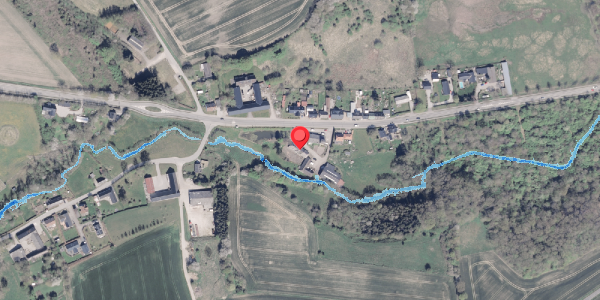 Oversvømmelsesrisiko fra vandløb på Kongshusvej 151, 8300 Odder