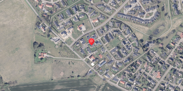 Oversvømmelsesrisiko fra vandløb på Krabbes Ager 14, 8300 Odder