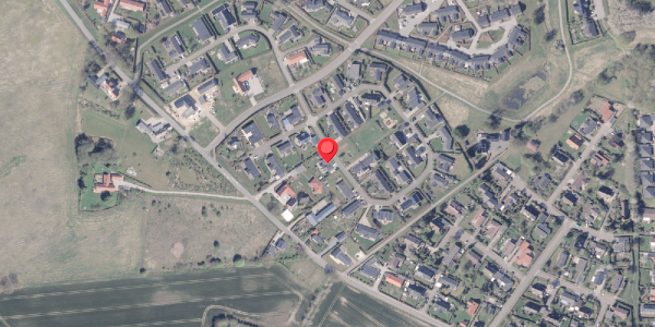 Oversvømmelsesrisiko fra vandløb på Krabbes Ager 18, 8300 Odder