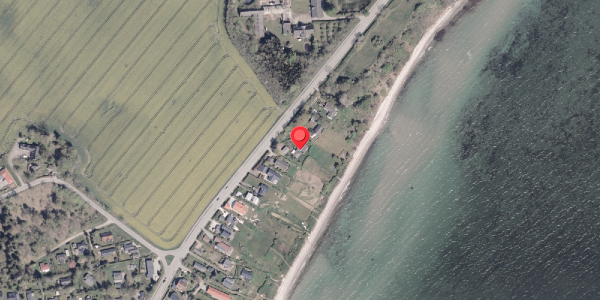 Oversvømmelsesrisiko fra vandløb på Kystvejen 180, 8300 Odder