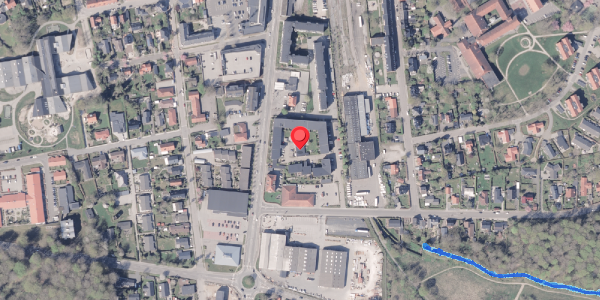 Oversvømmelsesrisiko fra vandløb på Lundevej 3, . 101, 8300 Odder