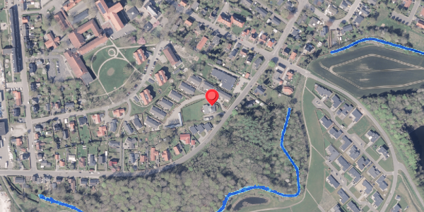 Oversvømmelsesrisiko fra vandløb på Lundevej 33E, 8300 Odder