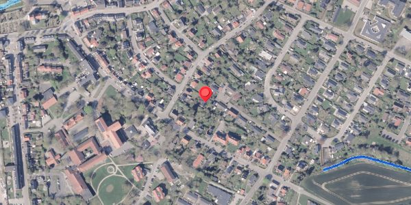 Oversvømmelsesrisiko fra vandløb på Lundevej 47, 8300 Odder