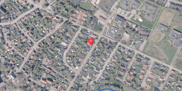 Oversvømmelsesrisiko fra vandløb på Lundevej 65, 8300 Odder