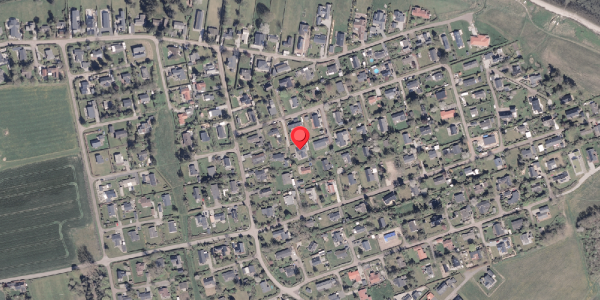 Oversvømmelsesrisiko fra vandløb på Lundgaardsvej 6, 8300 Odder