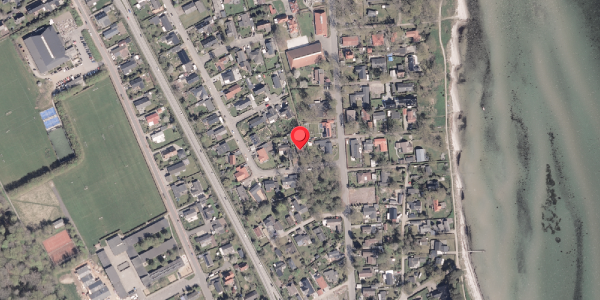 Oversvømmelsesrisiko fra vandløb på Lærkevej 2A, 8300 Odder