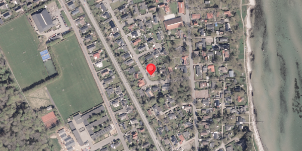 Oversvømmelsesrisiko fra vandløb på Lærkevej 4, 8300 Odder