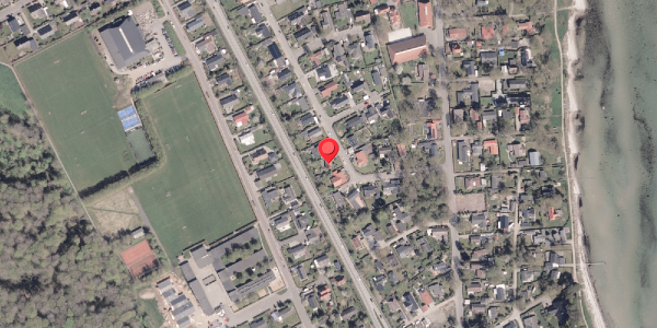 Oversvømmelsesrisiko fra vandløb på Lærkevej 11, 8300 Odder