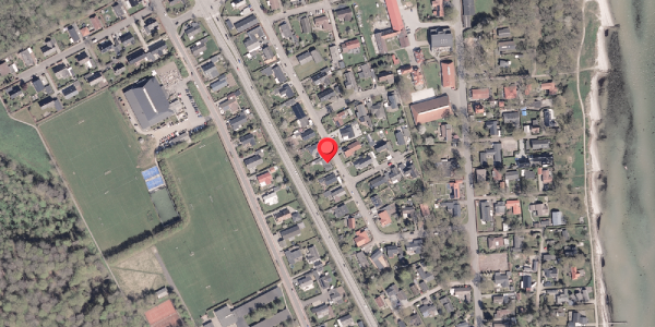 Oversvømmelsesrisiko fra vandløb på Lærkevej 19, 8300 Odder