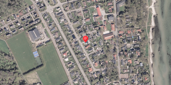 Oversvømmelsesrisiko fra vandløb på Lærkevej 22, 8300 Odder