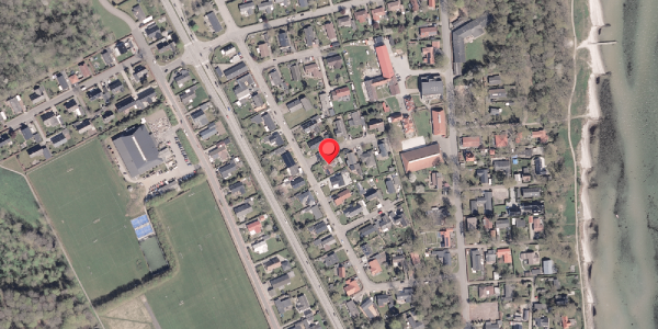 Oversvømmelsesrisiko fra vandløb på Lærkevej 24, 8300 Odder