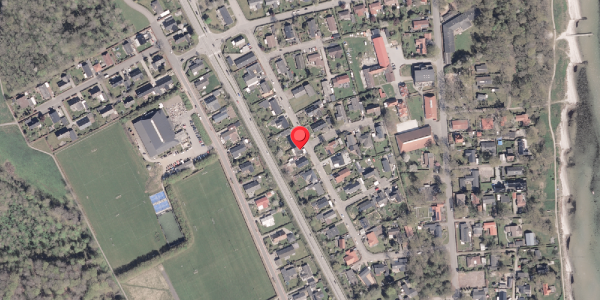 Oversvømmelsesrisiko fra vandløb på Lærkevej 25, 8300 Odder