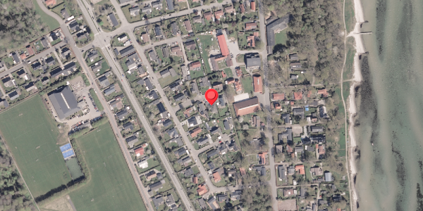 Oversvømmelsesrisiko fra vandløb på Lærkevej 28, 8300 Odder