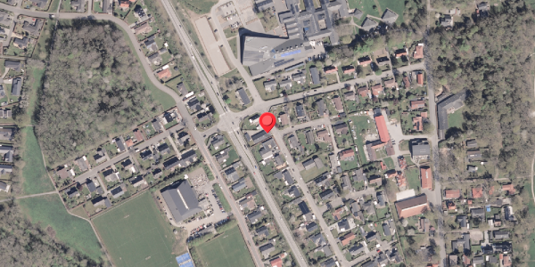 Oversvømmelsesrisiko fra vandløb på Lærkevej 37A, 8300 Odder
