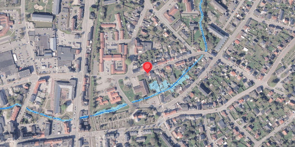 Oversvømmelsesrisiko fra vandløb på Mejerivej 16, 8300 Odder