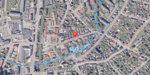 Oversvømmelsesrisiko fra vandløb på Mejerivej 21, 8300 Odder