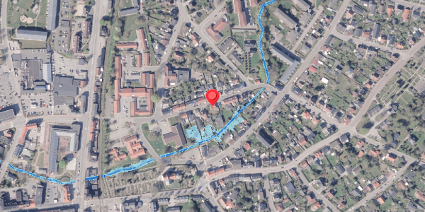 Oversvømmelsesrisiko fra vandløb på Mejerivej 22B, 8300 Odder