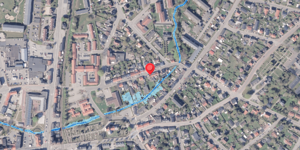 Oversvømmelsesrisiko fra vandløb på Mejerivej 24, 8300 Odder