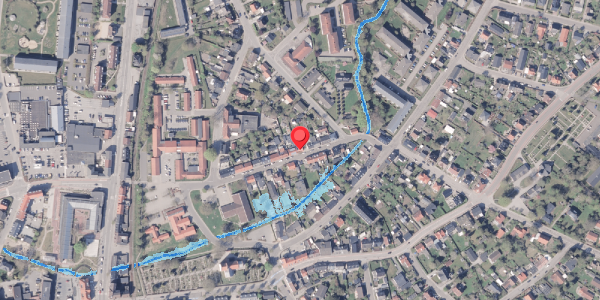 Oversvømmelsesrisiko fra vandløb på Mejerivej 27, 8300 Odder