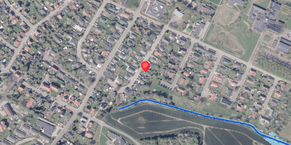 Oversvømmelsesrisiko fra vandløb på Mejsevej 13, 8300 Odder