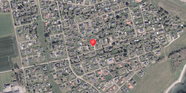 Oversvømmelsesrisiko fra vandløb på Næsvej 52, 8300 Odder